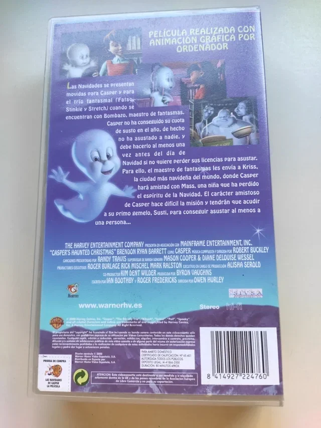 Las Navidades de Casper VHS