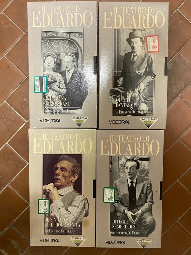 Videocassette Eduardo De Filippo