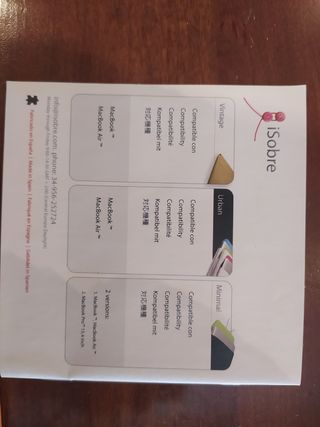 Funda iSobre para MacBook, MacBook Air