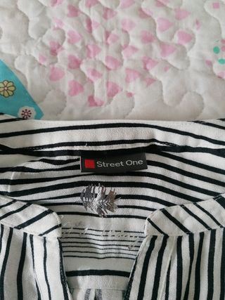 Camisa tirantes rayas