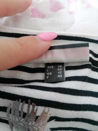 Camisa tirantes rayas