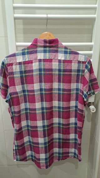 Camisa manga corta hombre
