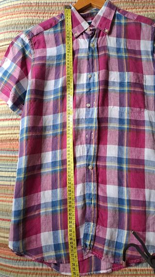 Camisa manga corta hombre