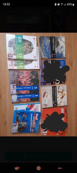 Lote de libros 1. ESO