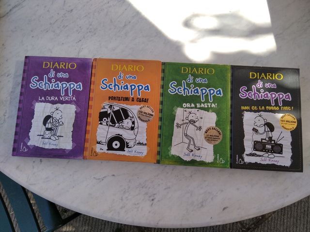 Diario di una Schiappa, 4 libri