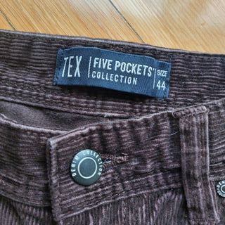 Pantalón pana marrón hombre talla 44 seminuevo