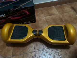 Hoverboard patinete electrico dorado