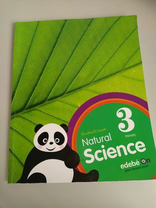 libro de ciencías naturales en inglés de 3° de pri