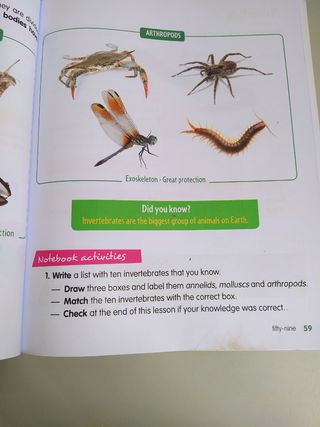 libro de ciencías naturales en inglés de 3° de pri