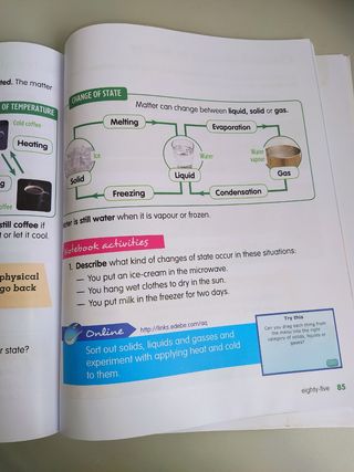 libro de ciencías naturales en inglés de 3° de pri
