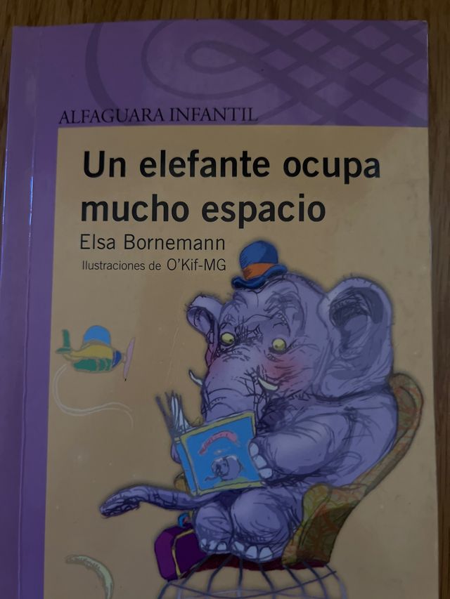 un elefante ocupa mucho espacio