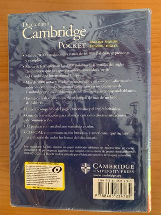 Diccionario Inglés Cambridge