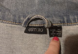 Chaqueta cazadora vaquera