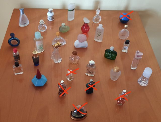 Miniaturas de perfumes
