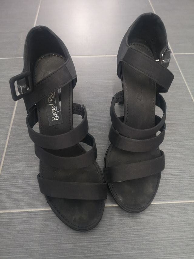 Sandalias fiesta negro 37