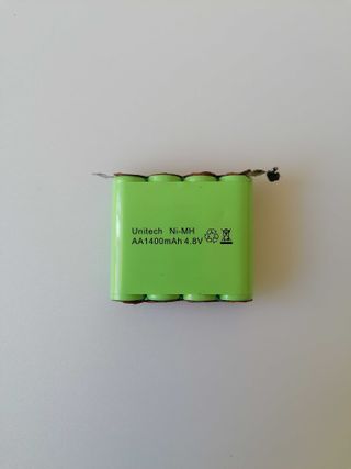 Bateria Recarregável 1400mAh 4.8V