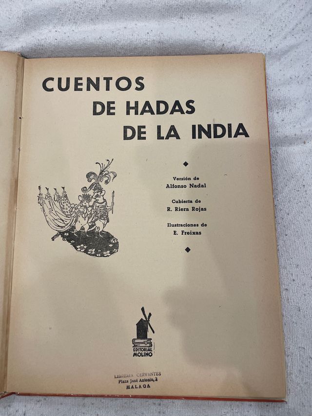 libro de cuentos de hadas de la india