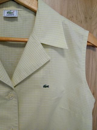 Camisa sin mangas de Lacoste, talla M
