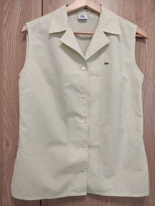 Camisa sin mangas de Lacoste, talla M
