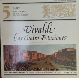 Disco de vinilo de Vivaldi