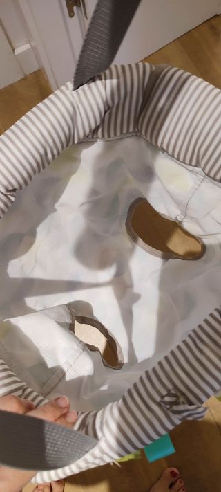 Saltador bebé puerta