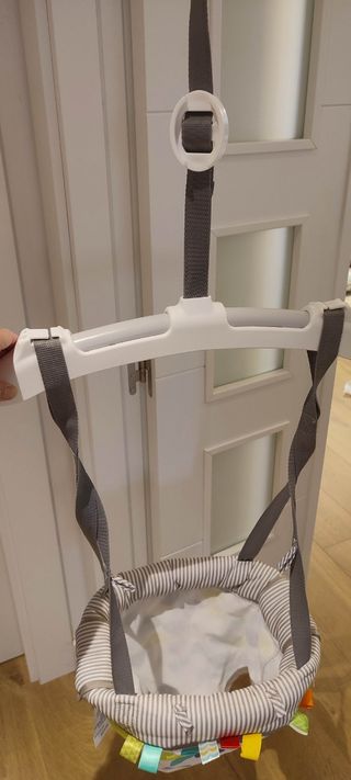 Saltador bebé puerta