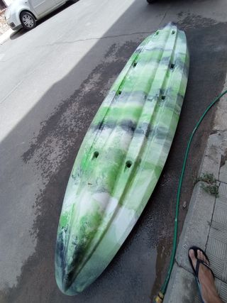 Kayak canoa autovaciable 2+1