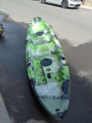 Kayak canoa autovaciable 2+1