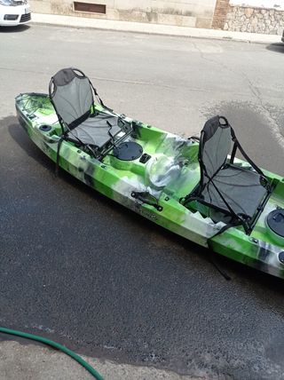 Kayak canoa autovaciable 2+1