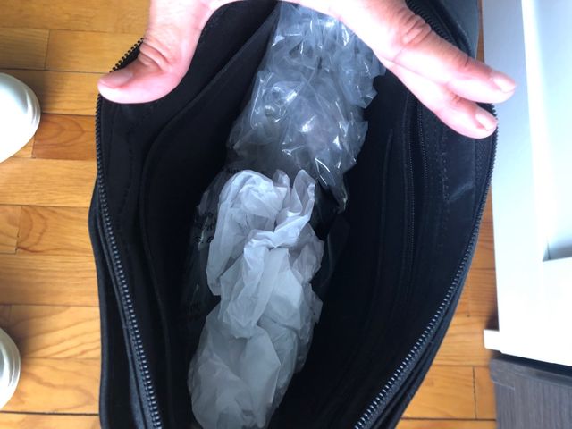 Bolso de piel baldosa Barcelona