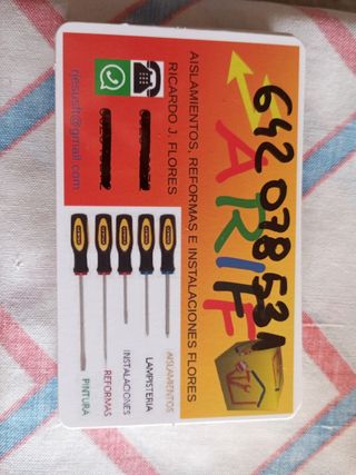 Aislamientos, Reformas e Instalaciones