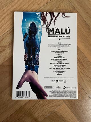 CD/DVD Malu "Ni un paso atrás"