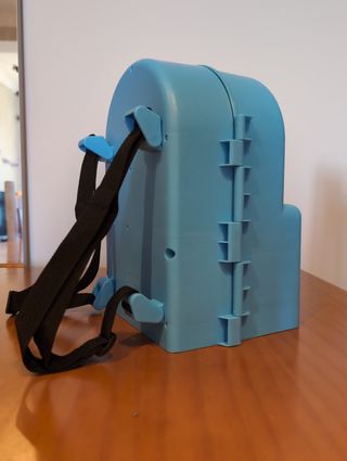 Mochila Mundo Pokémon Azul