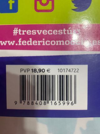 Libro tres veces tú