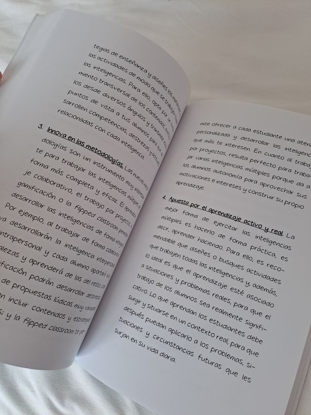 Libro Metodologías Innovadoras en aula