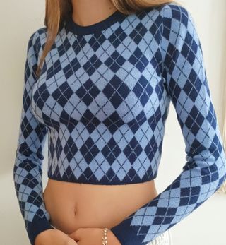 Jersey crop de rombos