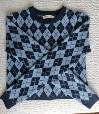 Jersey crop de rombos