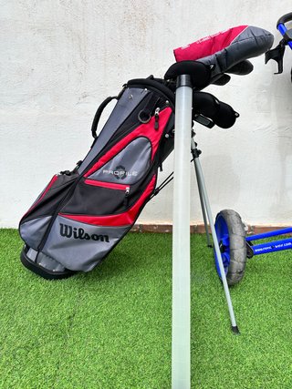 set palos golf + bolsa + bolas
