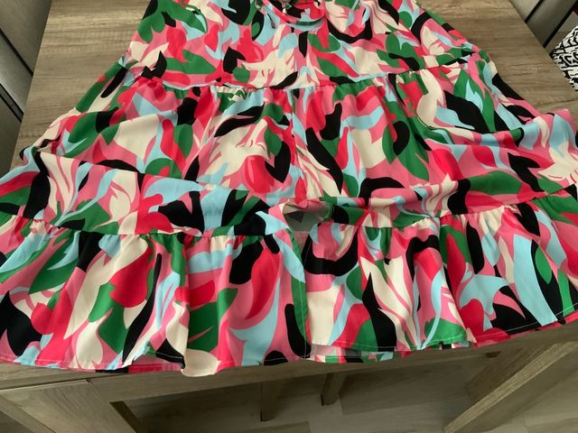 VESTIDO LARGO ESTAMPADO A ESTRENAR