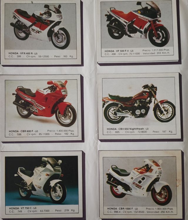 Colección motos Motor 16