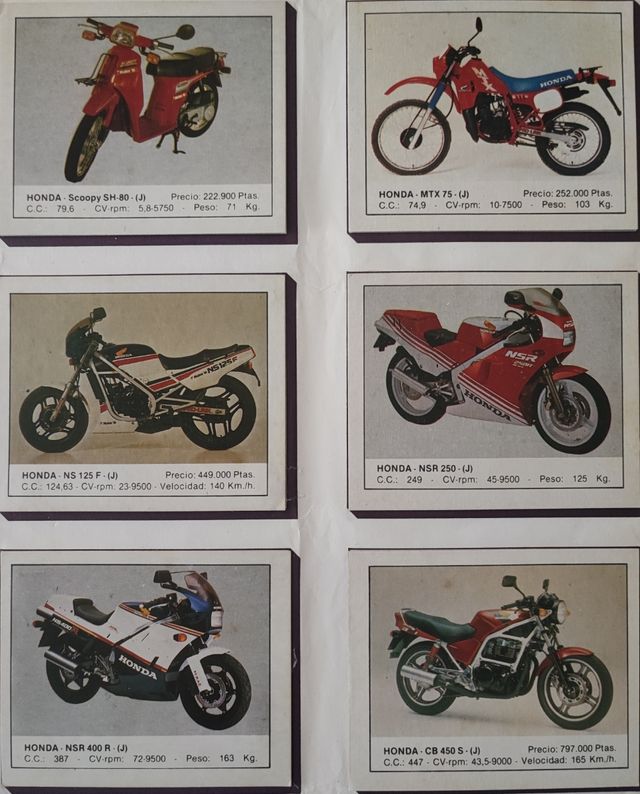 Colección motos Motor 16