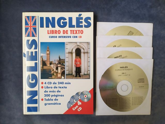 Diccionario y libro ejercicios inglés