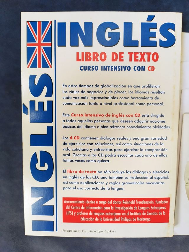 Diccionario y libro ejercicios inglés