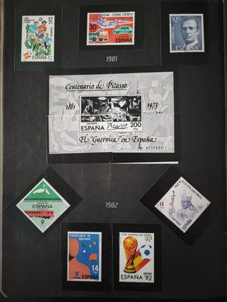 Album colección sellos