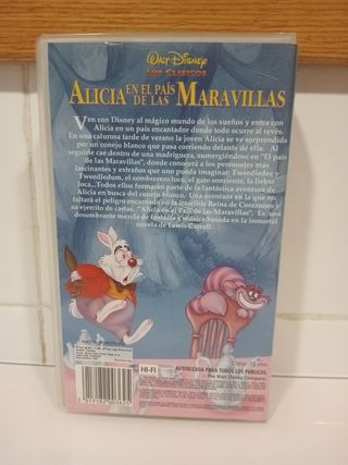 VHS Alicia en el país de las maravillas