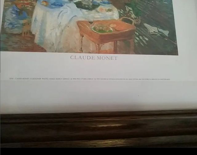 Cuadro lámina Claude Monet