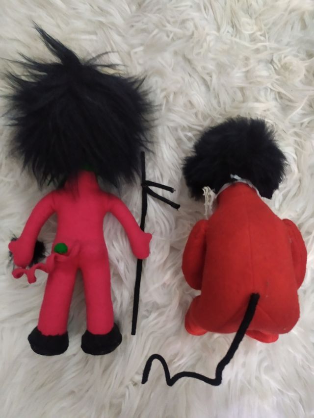 Muñecos antiguos diablo