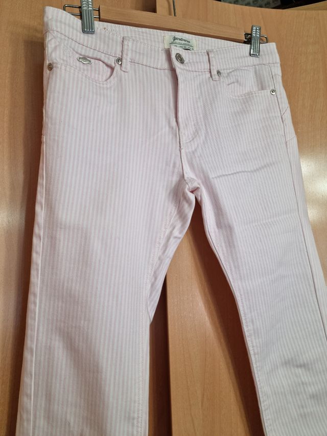 Vaqueros de rayas push up