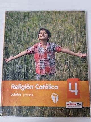 Libro de Religión Católica 4 primaria.