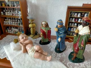 Belén artesanal figuras grandes